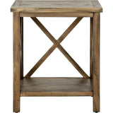 Candence Cross Back End Table