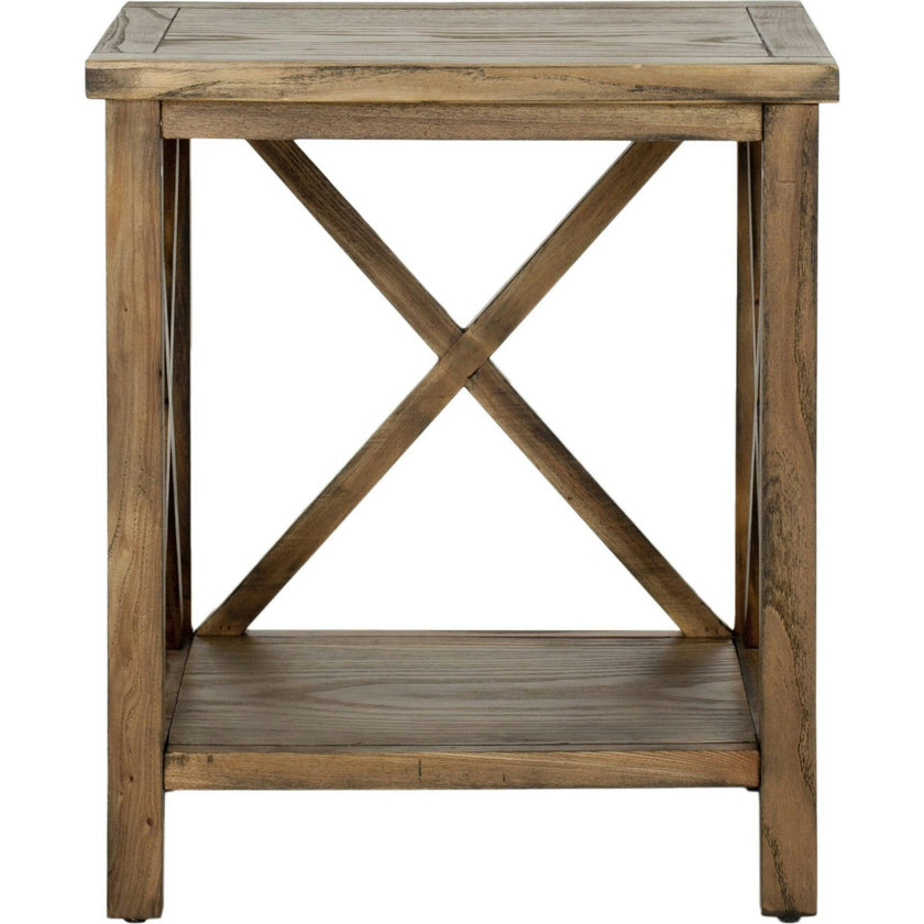 Candence Cross Back End Table