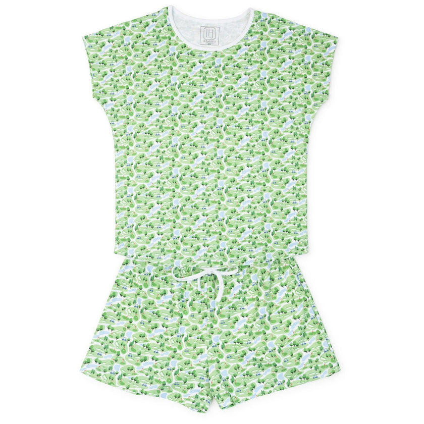 Riley Women's Pajama Short Set - Par For The Course