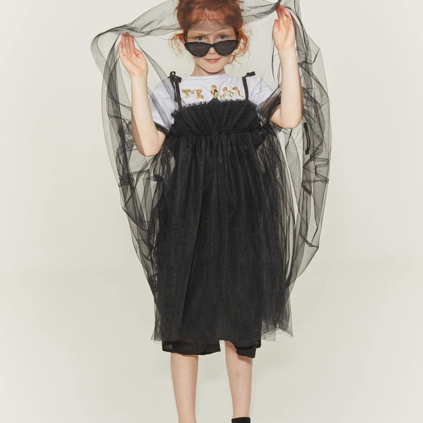 Dreamful Strap Dress Black