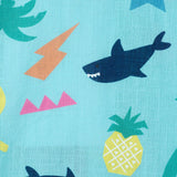 Kids 2-Piece Fun Print Matching Buttondown Set
