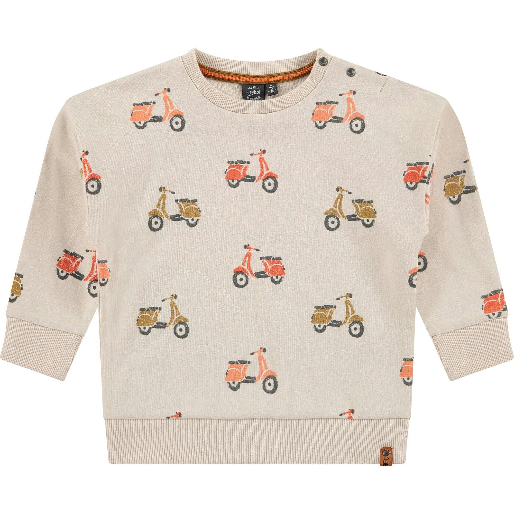 Vespa Print Sweatshirt