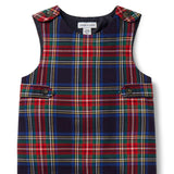 The Tartan Traditions Baby Overall, multicolor