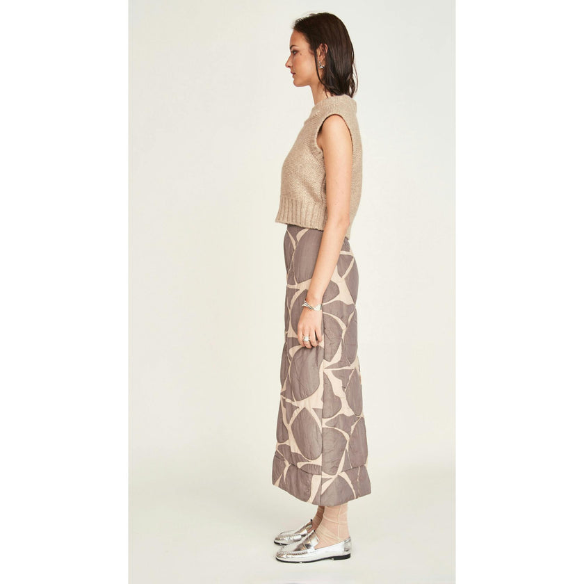 Lombok Skirt in Charcoal Jurassic