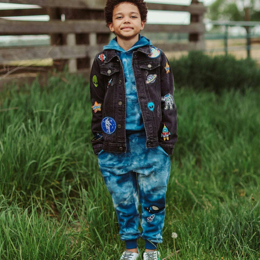 Interstellar Patched Jacket