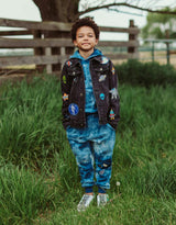 Interstellar Patched Jacket