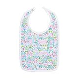 Palm Beach Round Baby Bib