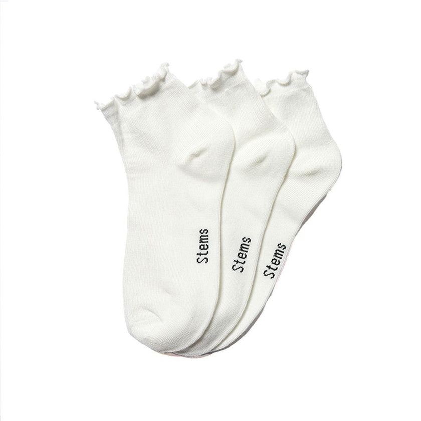 Women's Everyday Classic Ruffle Socks