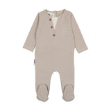 Island Print Henley Footie