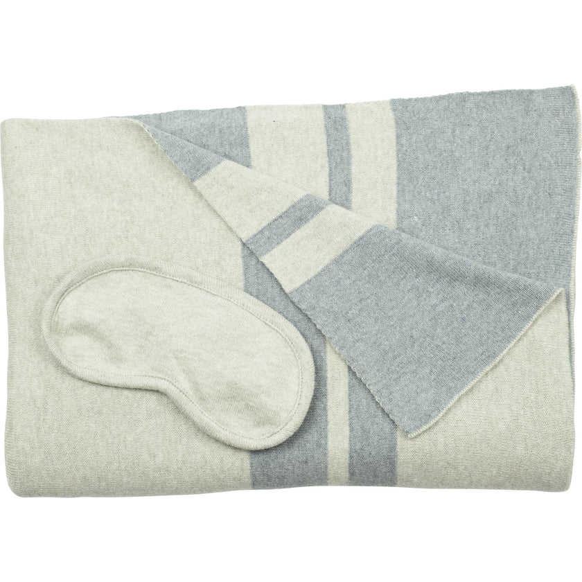 Cotton Travel Blanket Set