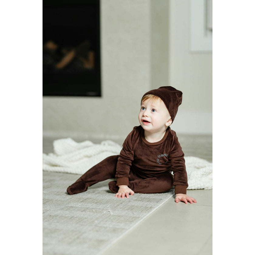 Logo Velour Footie