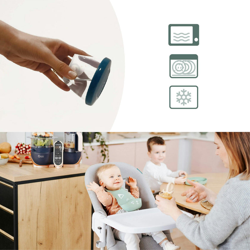 Babymoov Leakproof Baby Food Storage Containers