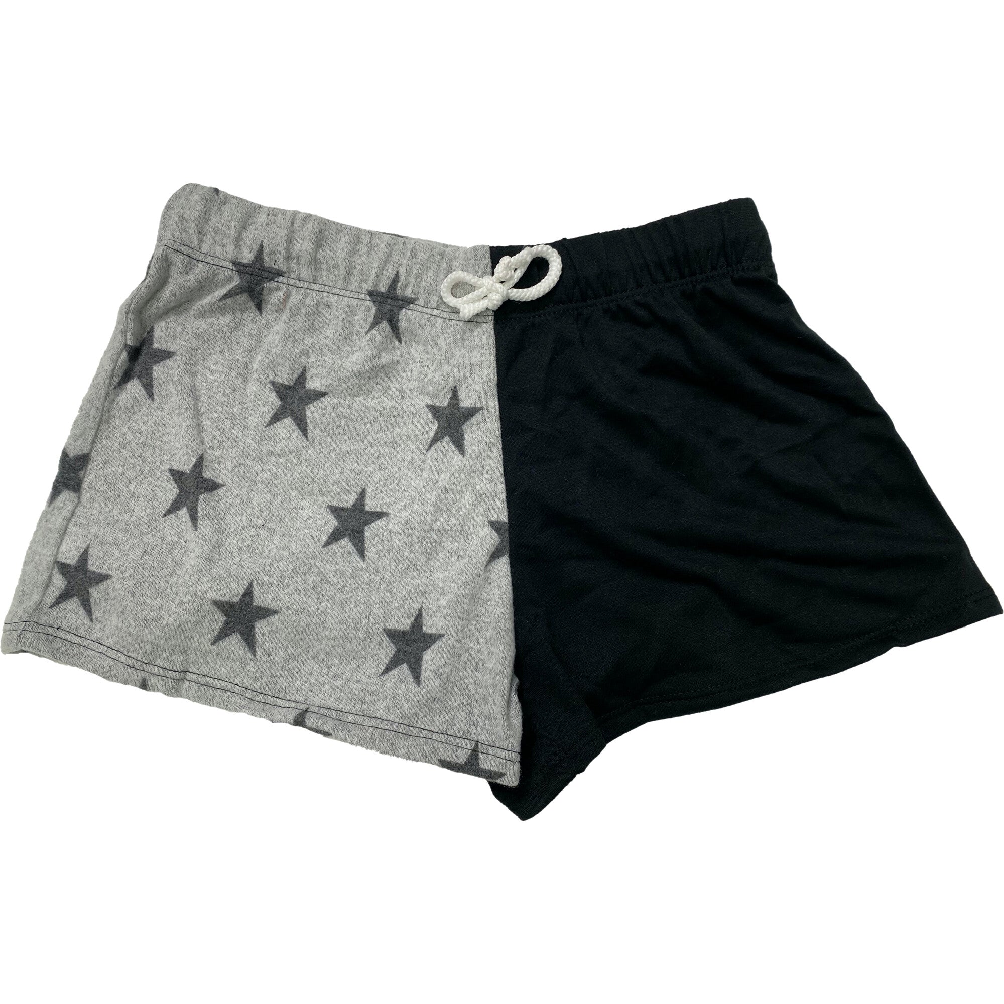 Girls Colorblock Star Drawstring Shorts, Prints