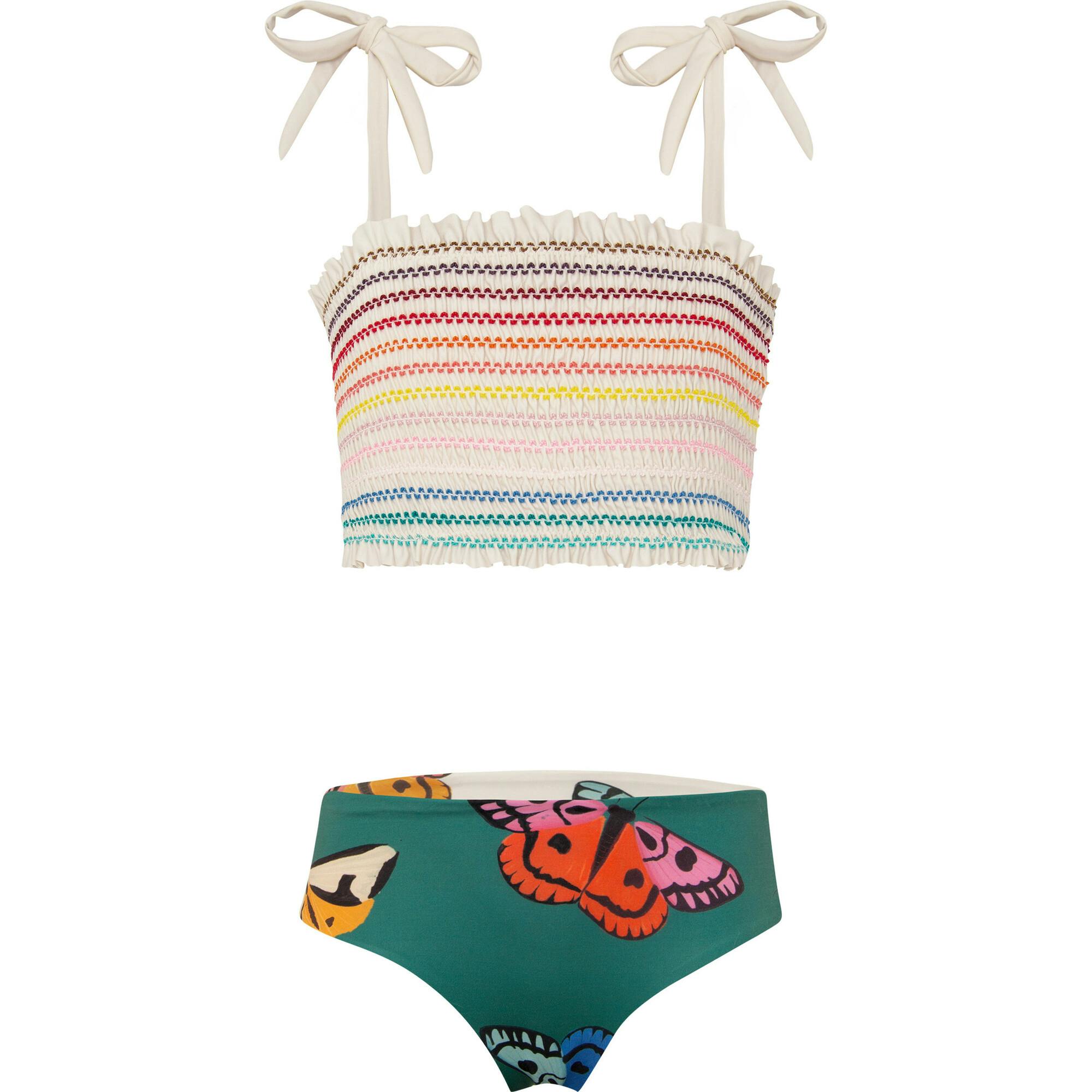 POLILLA ARCOIRIS CRUDO - WAFFLE BIKINI