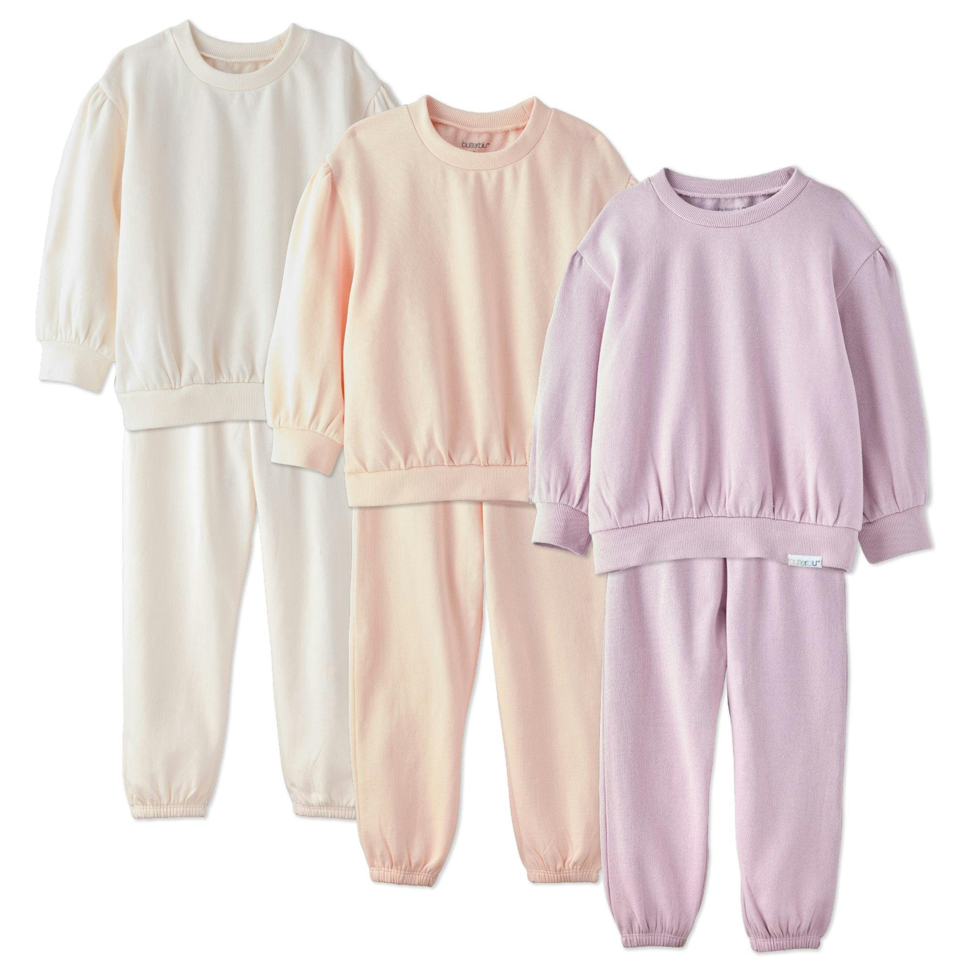 CARI 6-Piece Puff Sleeve Sweatsuit