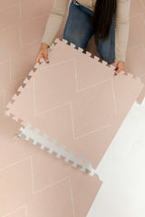 Premium Foam Haven Playmat | Tulum, Peony | Toddlekind