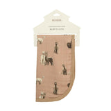 Contour Four Layer Burp Cloth