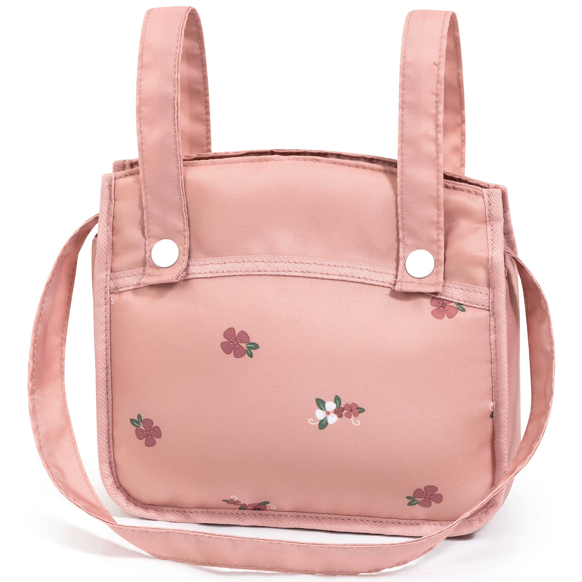 Doll Pram: Xeo - Pink & Flowers