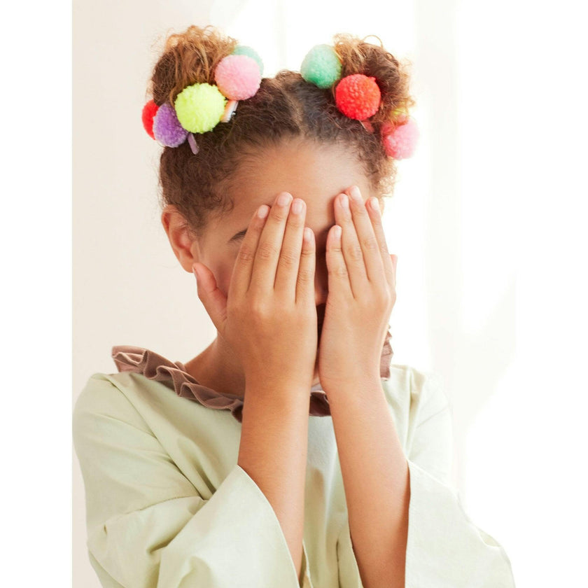 Pompom Unicorn Hair Clips