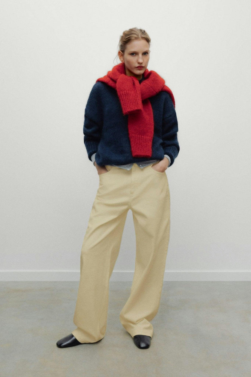 Giselle Woman Trouser Biscotti
