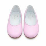 Pink Scalloped Flats