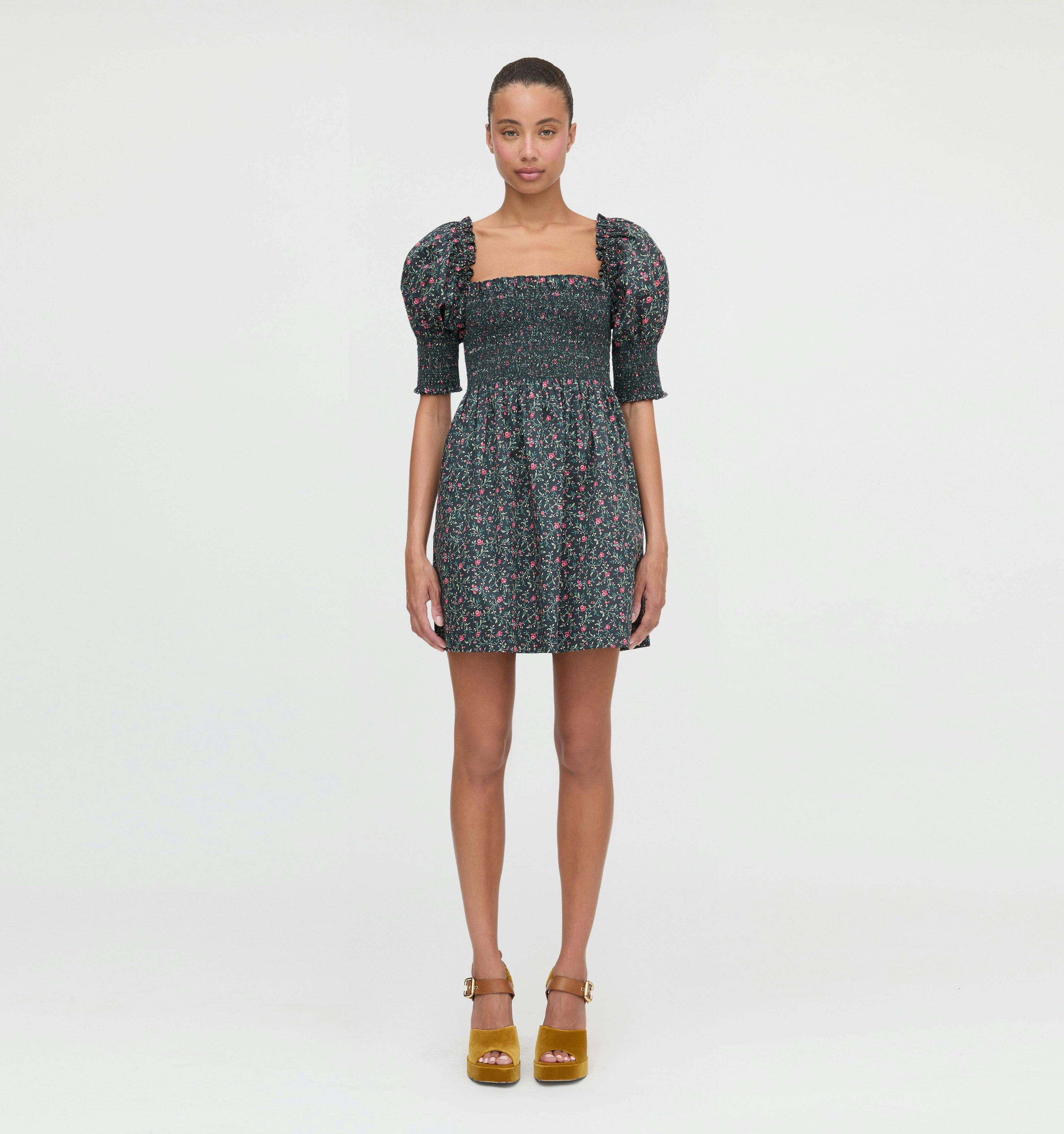 The Lila Nap Dress - Florentine Ditsy