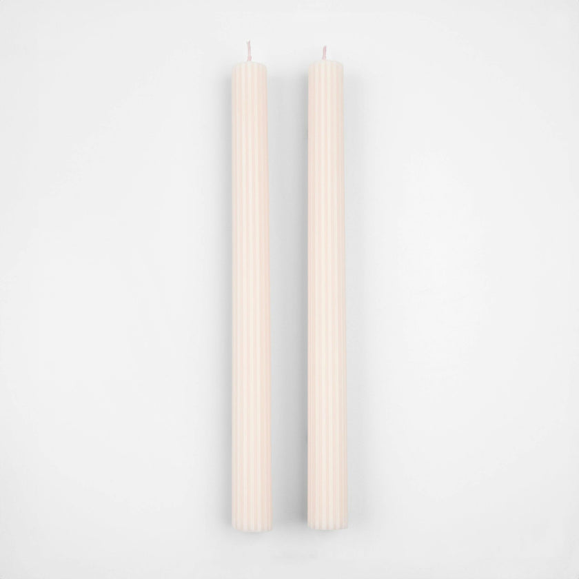 Ballet Slipper Pink Table Candles