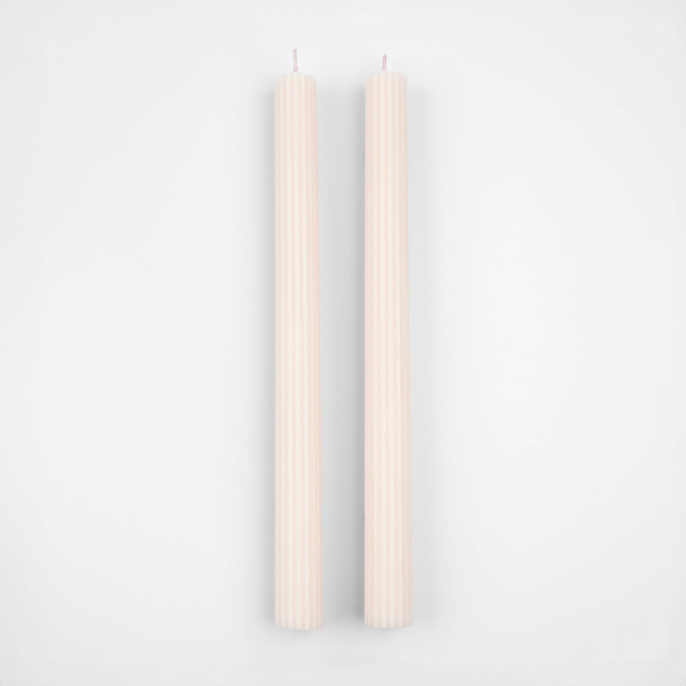 Ballet Slipper Pink Table Candles