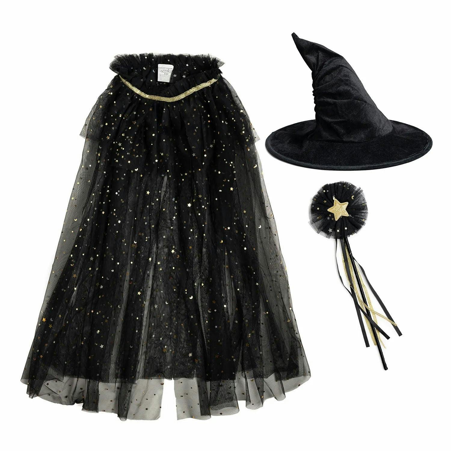 Black Witch Dress Up Kit