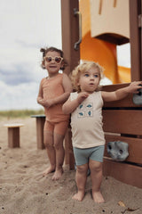 Boxy Belt Bag Girls Short Set