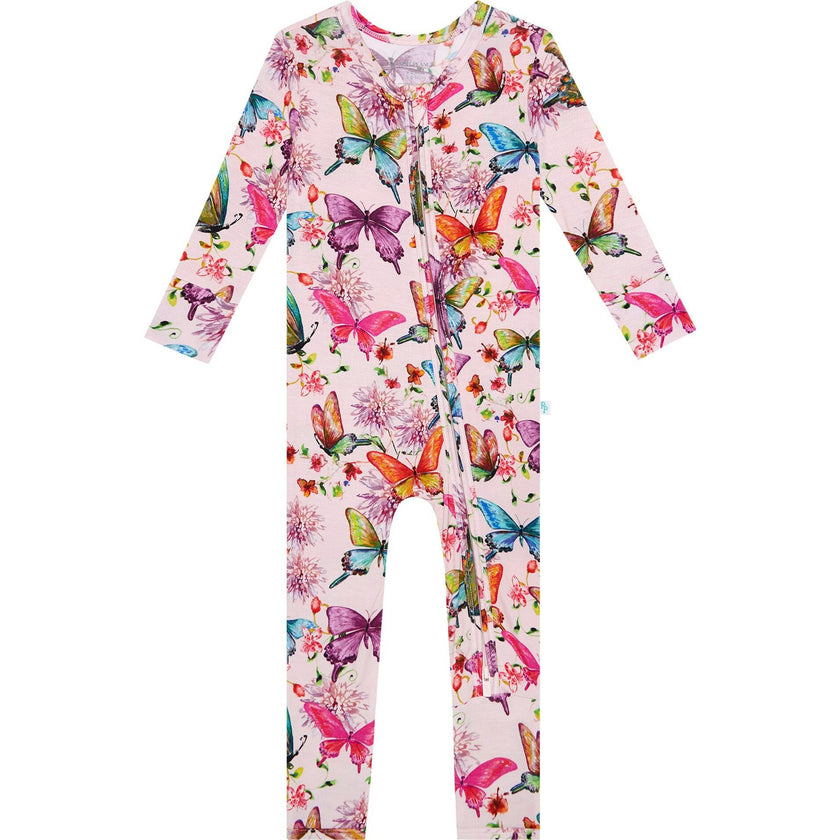 Watercolor Butterfly Convertible One Piece