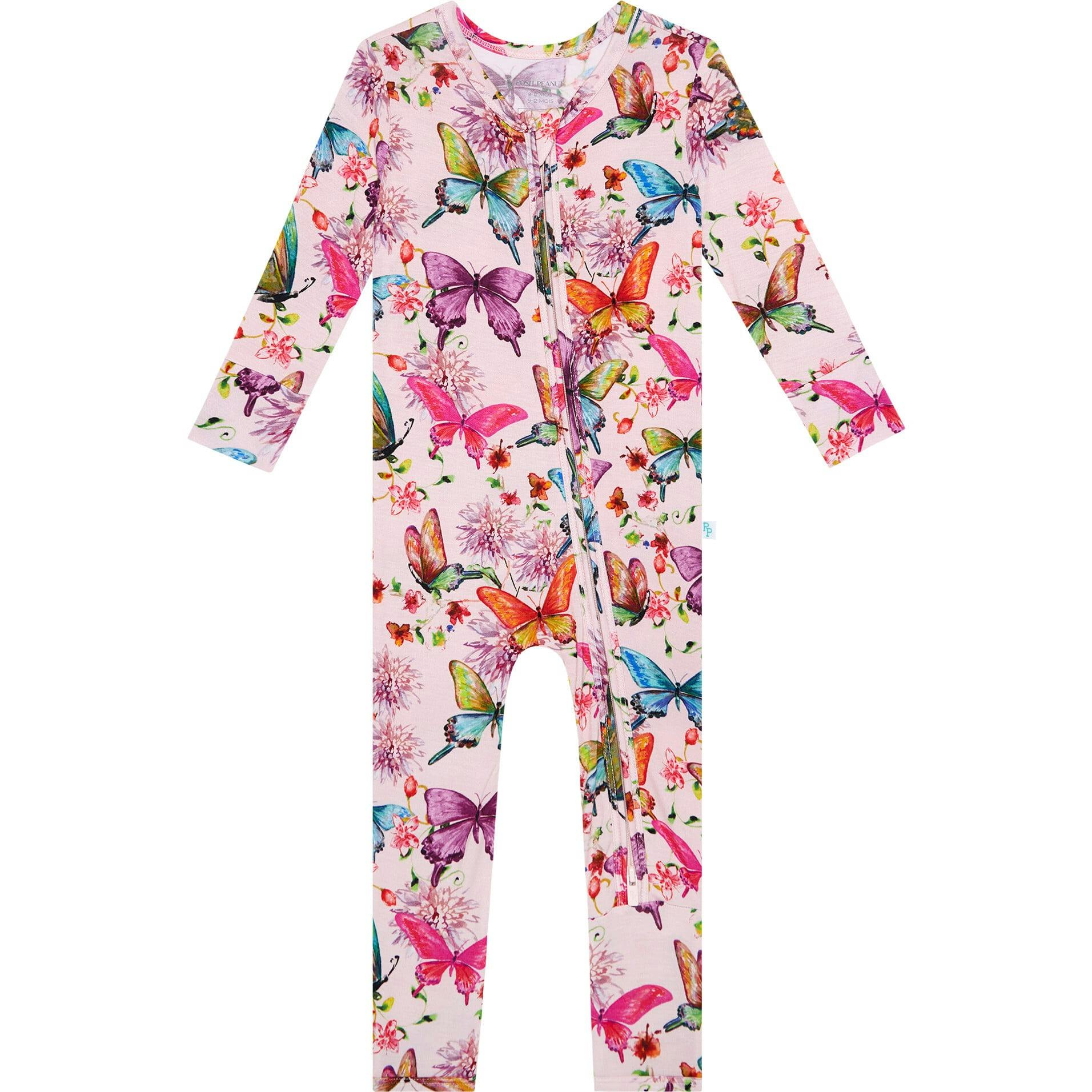 Watercolor Butterfly Convertible One Piece