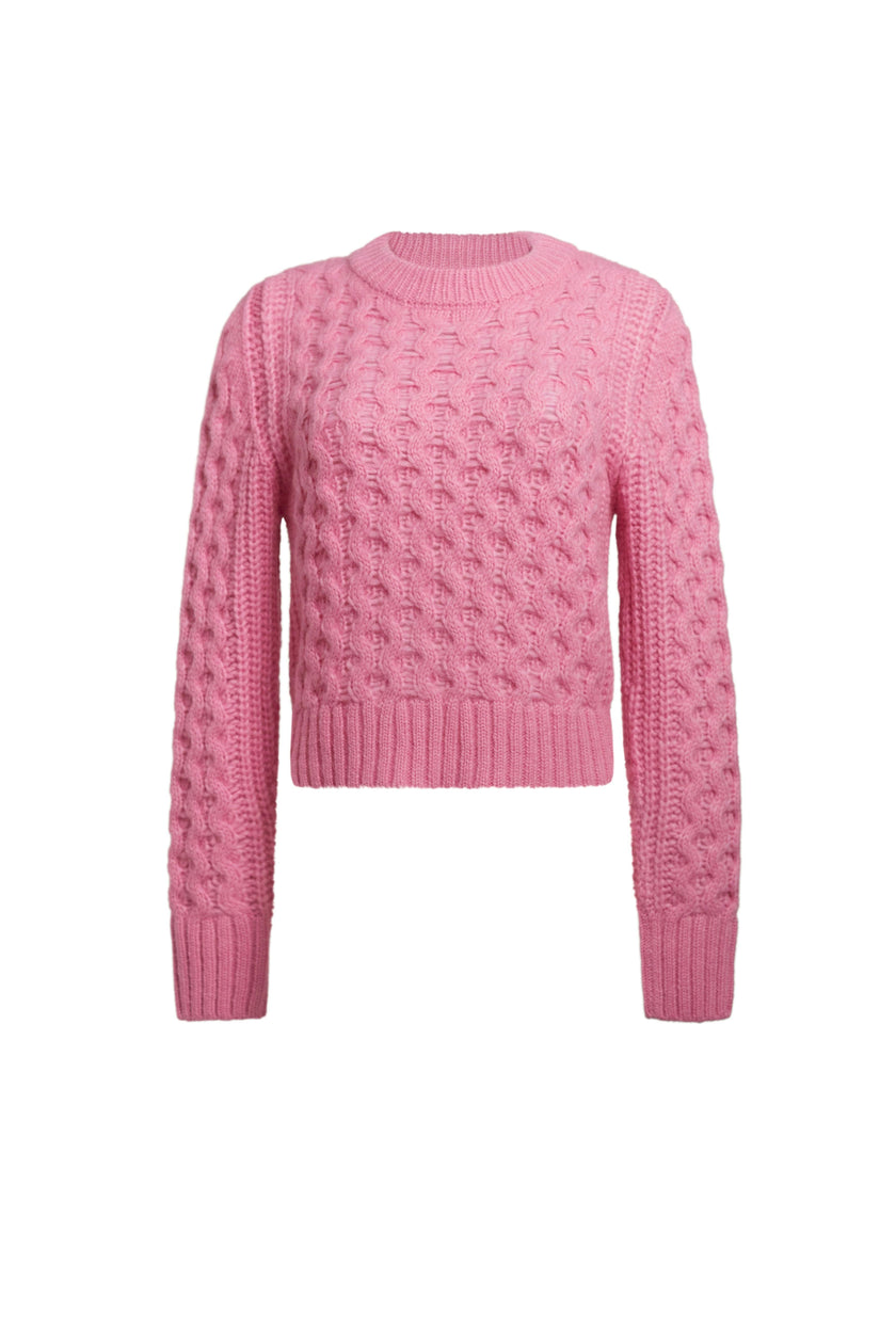 AMARA SWEATER | TAFFY PINK