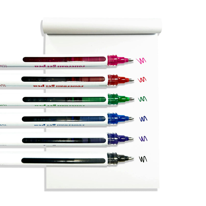 Seriously Smooth Rollerball Gel Pens - Set of 6