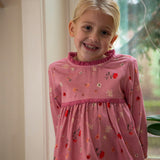 Priya Dress with Lace Trim | Sunday Pink