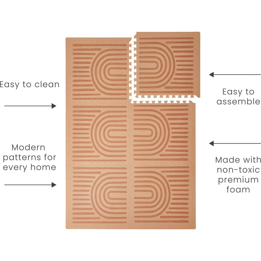 Haven Playmat | Cushioned Foam Puzzle mat for Babies & Toddlers