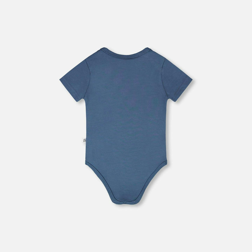 Evolutive Organic Cotton Jersey Onesie