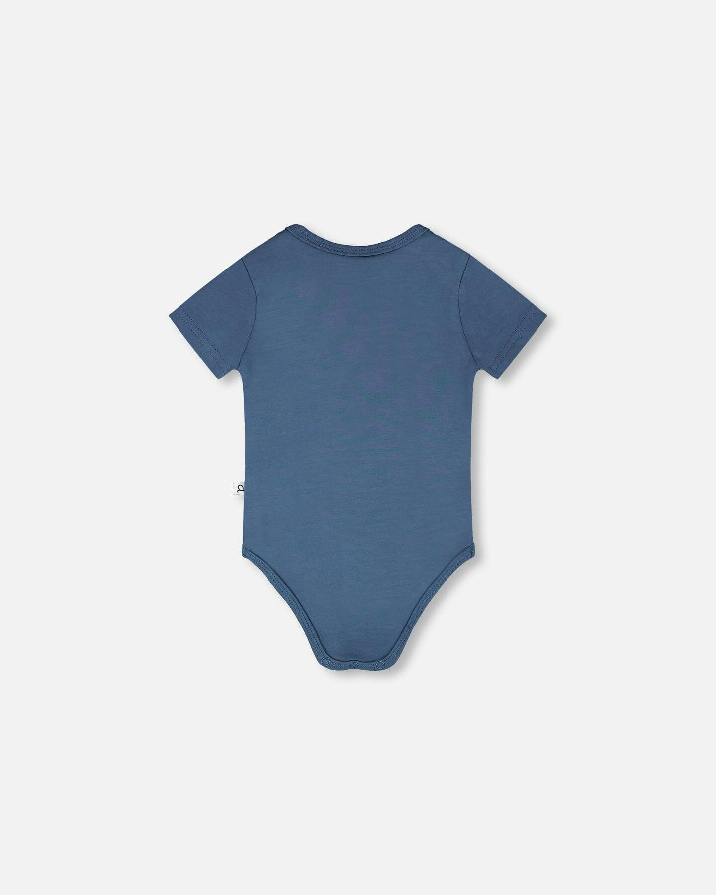 Evolutive Organic Cotton Jersey Onesie