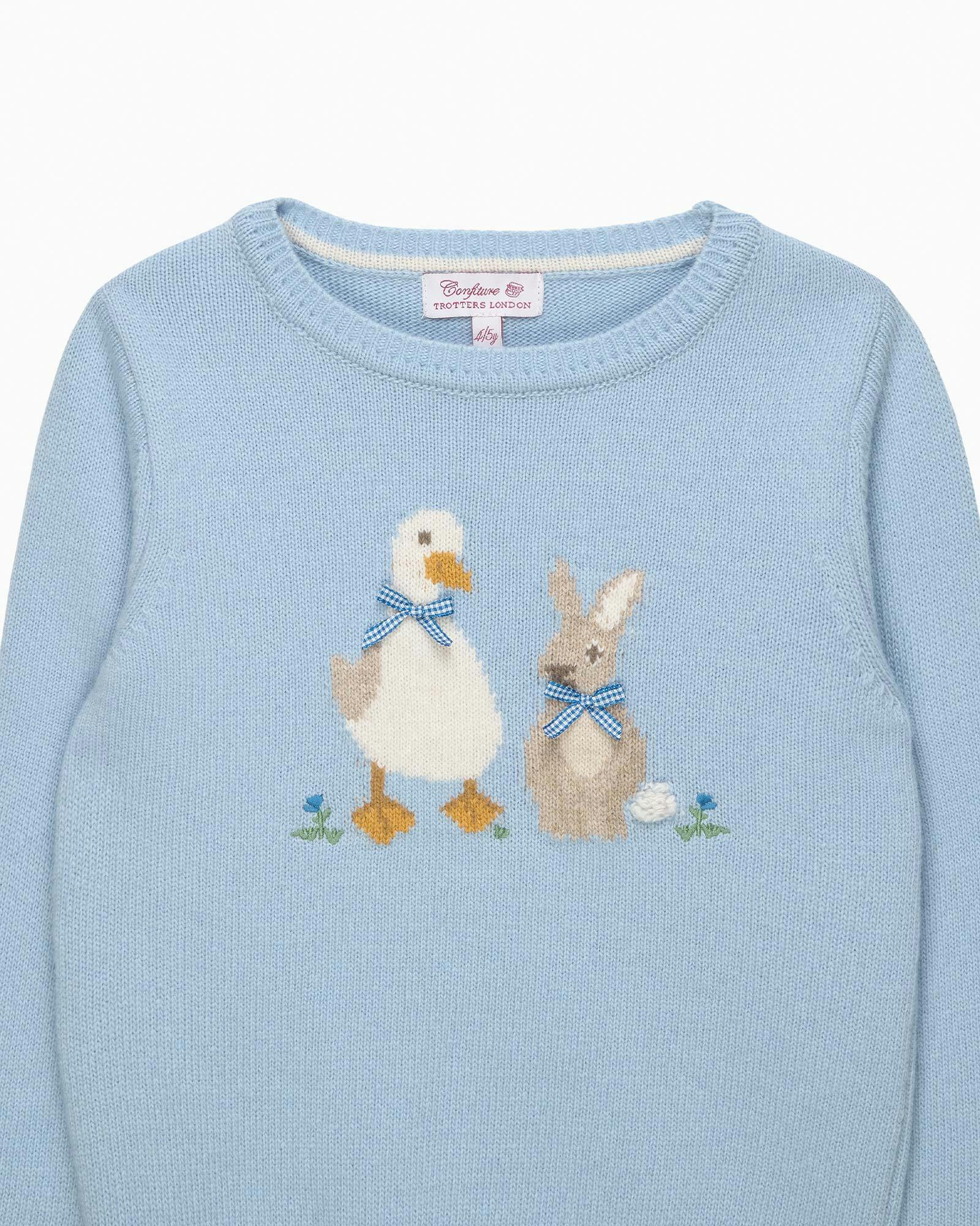 Duck & Bunny Sweater