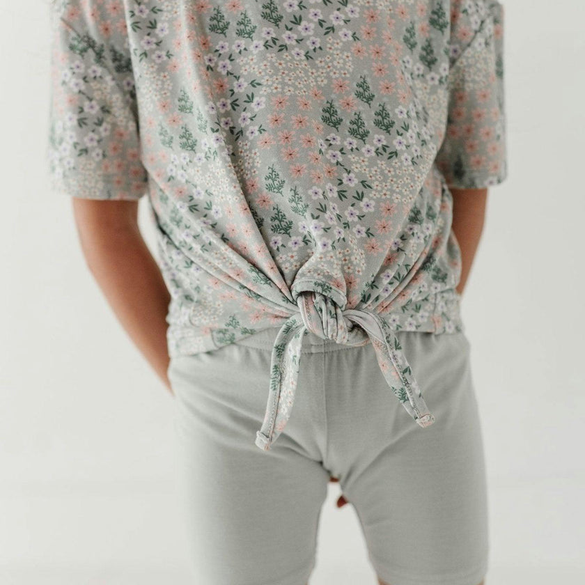 Girl's Tie Front Shirt