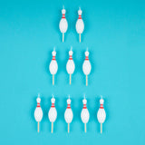 Bowling Pin Candles