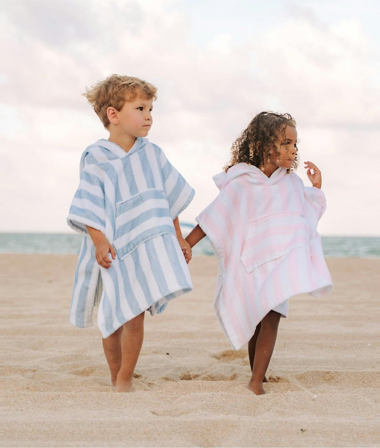 Stripes Bath Poncho