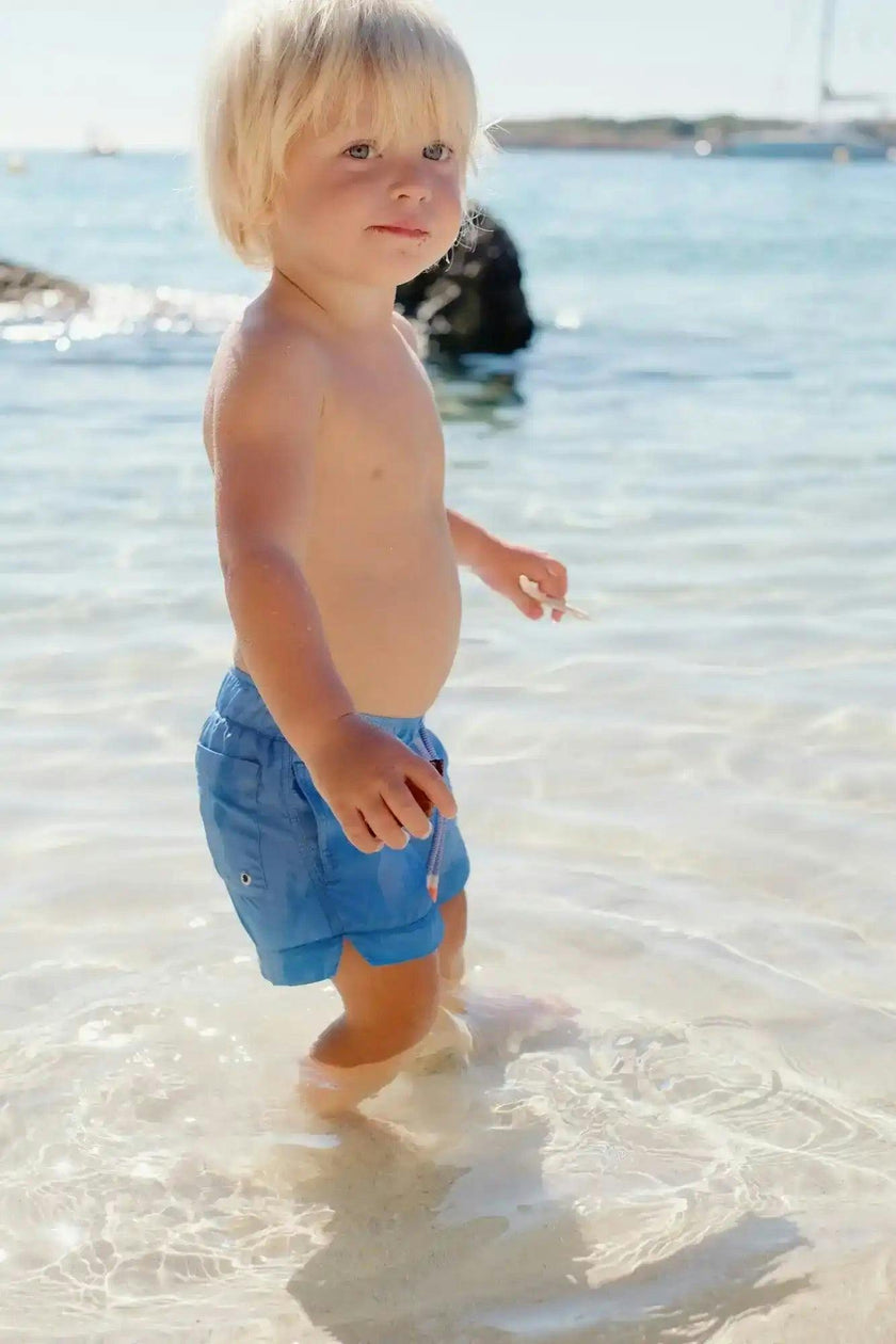 Sky blue boys' swim shorts | CAPRI