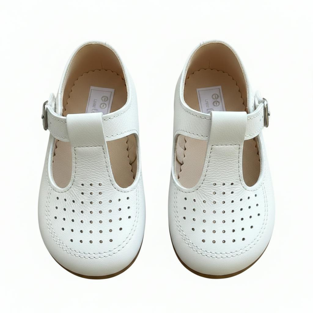 Bailey Pre-Walker Baby Shoes - White