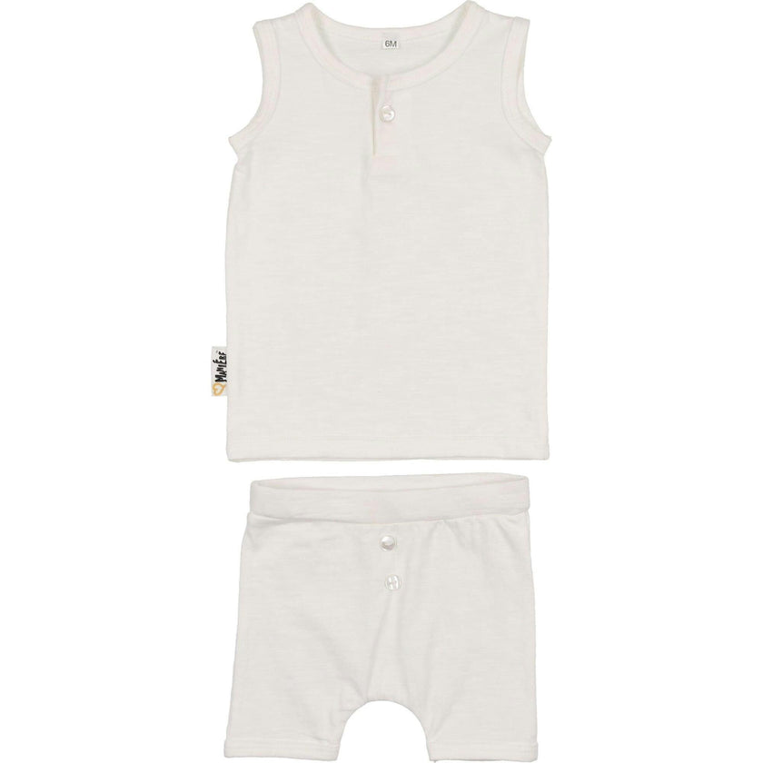 Button Tank & Short Set
