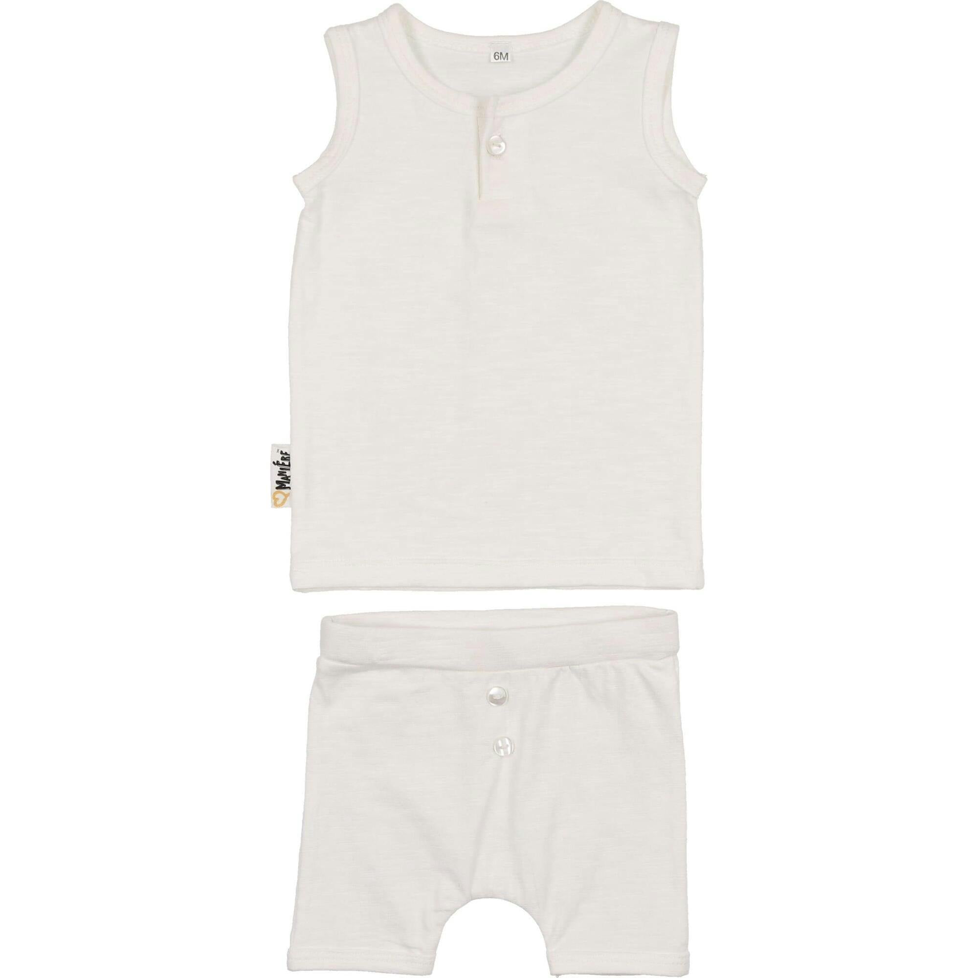 Button Tank & Short Set