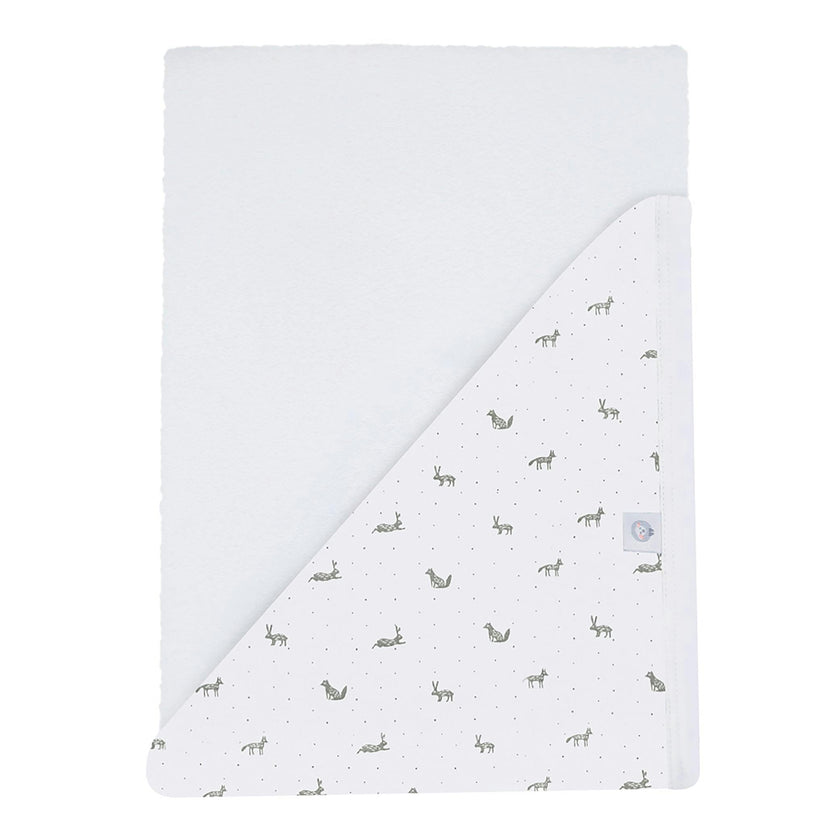 Little Gray Rabbit Pima Hooded Towel