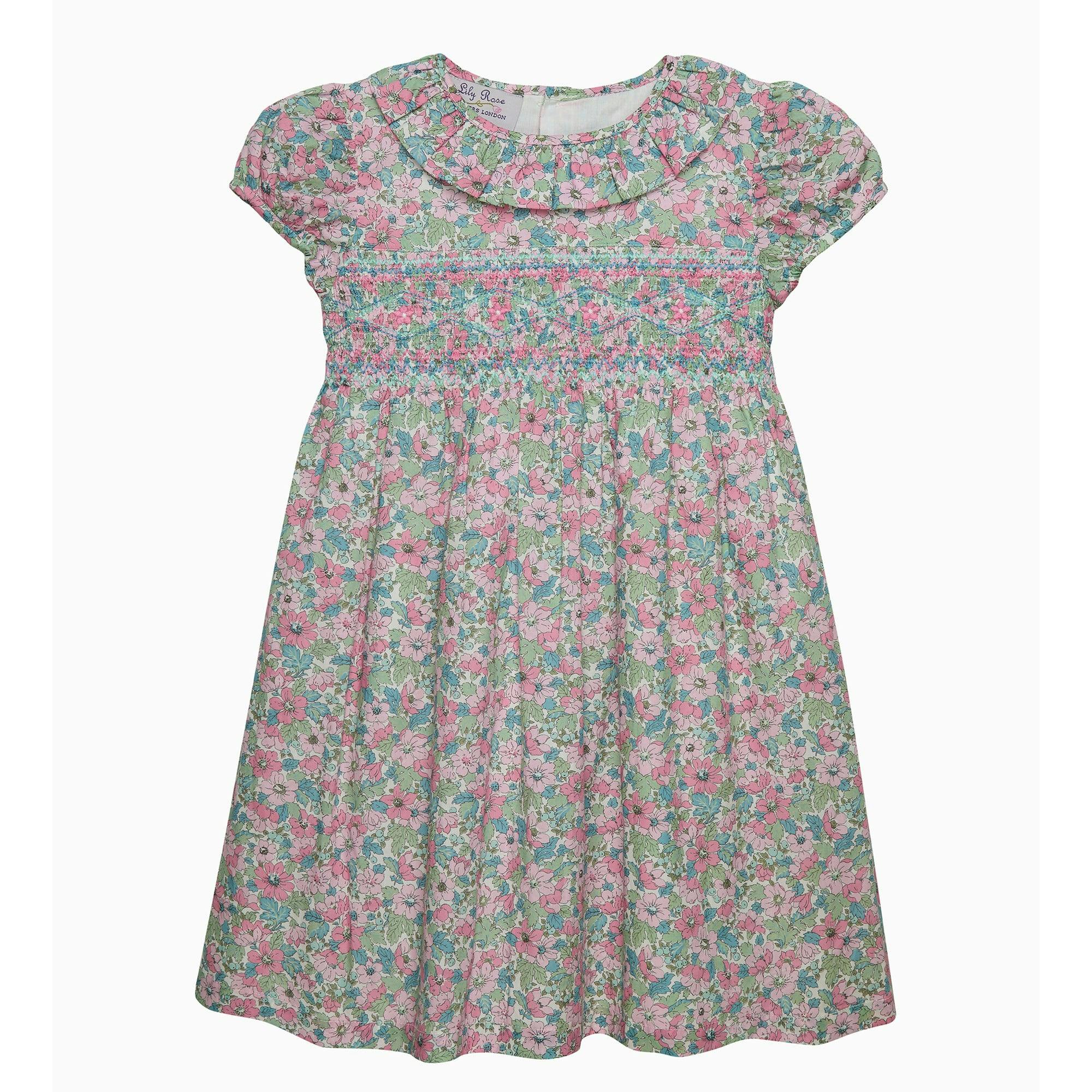 Baby Dahlia Smocked Dress