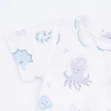 Floral Sea Creatures - Loungewear Short Set