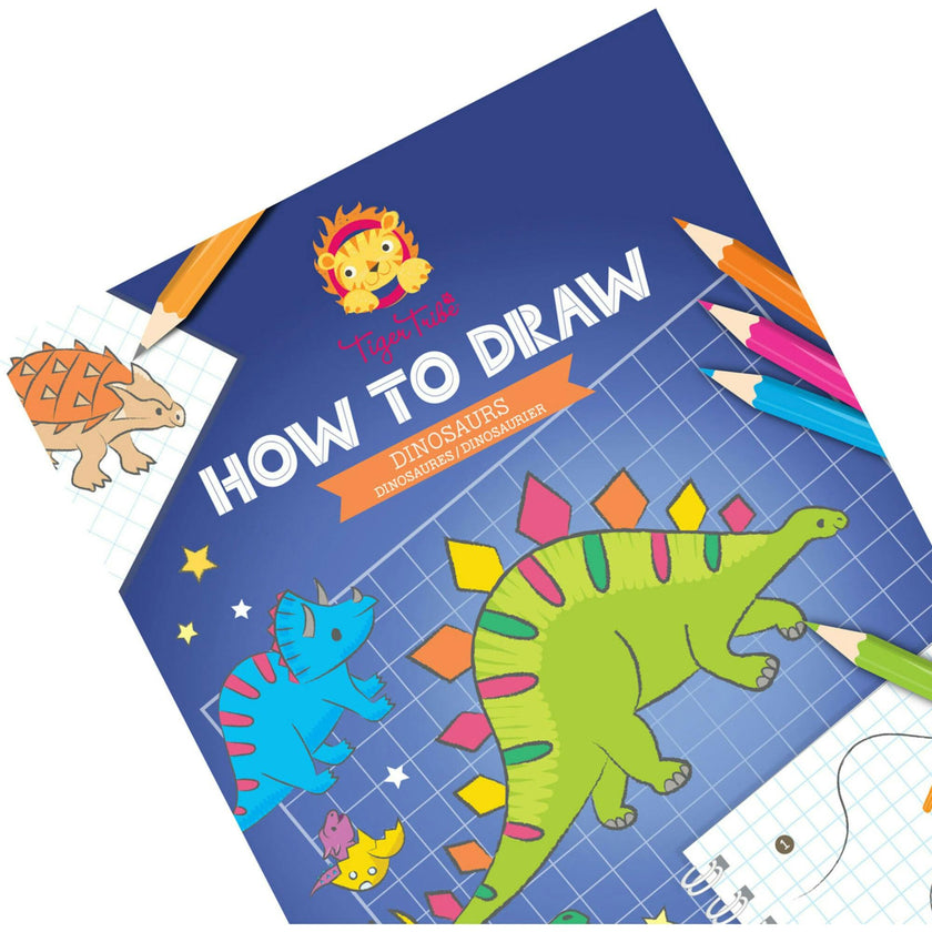 Tribe: How to Draw - Dinosaurs - Creative Artistic Set